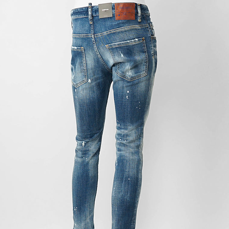 DSQUARED2 メンズ ジーンズ SKATER JEAN S71LB1711 D30010 ウォッシュブルー 470