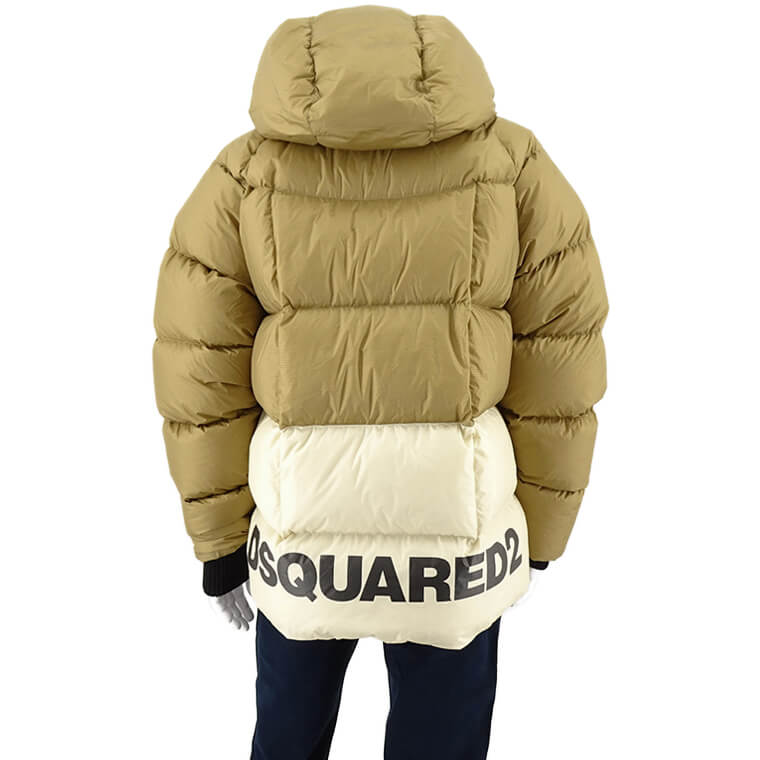 DSQUARED2 メンズ ダウンジャケット PUFFER KABAN S74AM1414 S54056 2カラー　