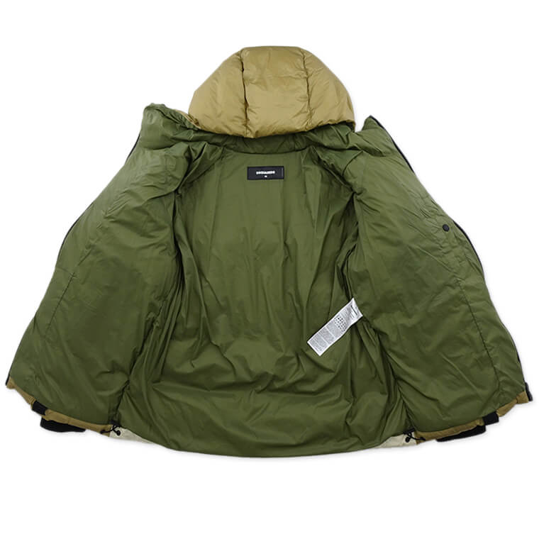 DSQUARED2 メンズ ダウンジャケット PUFFER KABAN S74AM1414 S54056 2カラー　