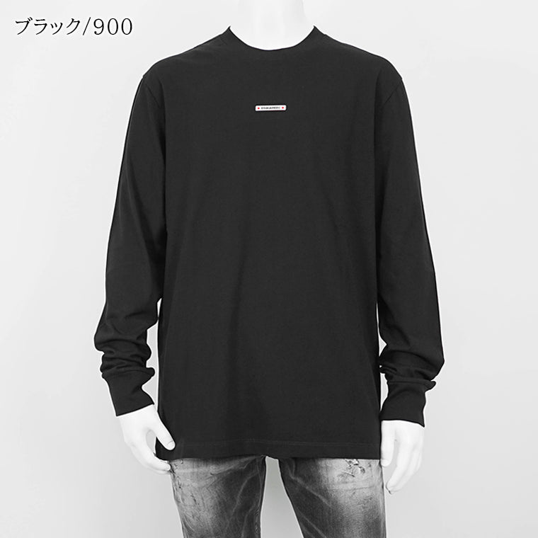 DSQUARED2 メンズ 長袖Tシャツ REGULAR FIT TEE S74GD1354 D20020 2カラー