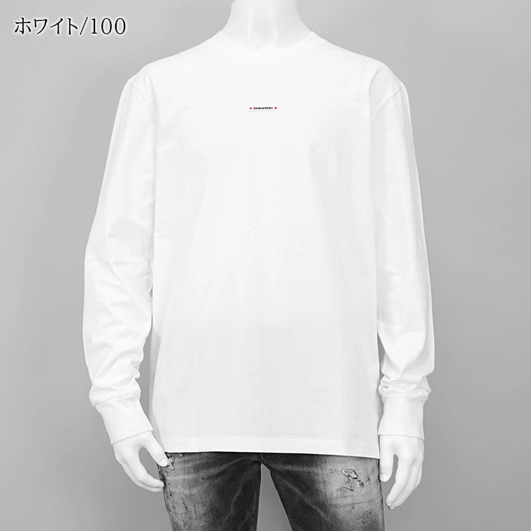 DSQUARED2 メンズ 長袖Tシャツ REGULAR FIT TEE S74GD1354 D20020 2カラー