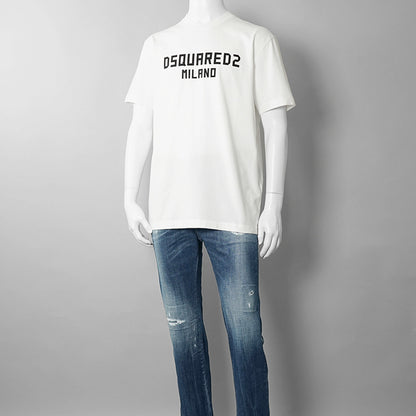 【2026SS SUMMER SALE】DSQUARED2 メンズ Tシャツ COOL FIT S74GD1520 D20106 2カラー