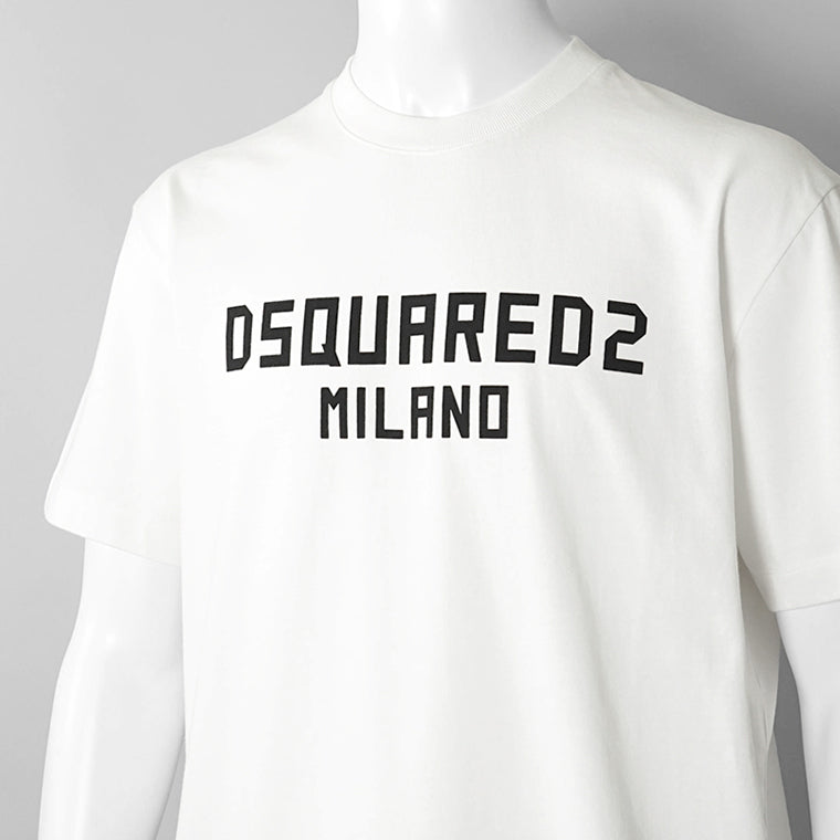 【2026SS SUMMER SALE】DSQUARED2 メンズ Tシャツ COOL FIT S74GD1520 D20106 2カラー