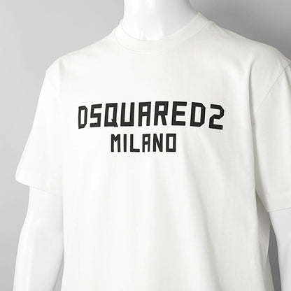 【2026SS SUMMER SALE】DSQUARED2 メンズ Tシャツ COOL FIT S74GD1520 D20106 2カラー