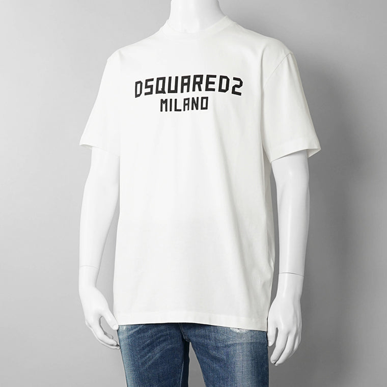 【2026SS SUMMER SALE】DSQUARED2 メンズ Tシャツ COOL FIT S74GD1520 D20106 2カラー