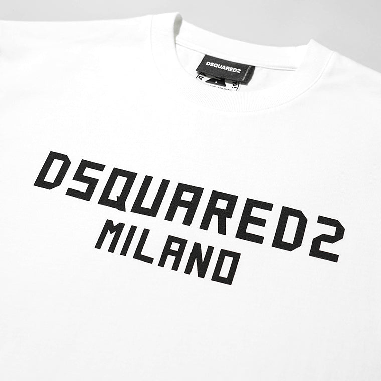 【2026SS SUMMER SALE】DSQUARED2 メンズ Tシャツ COOL FIT S74GD1520 D20106 2カラー