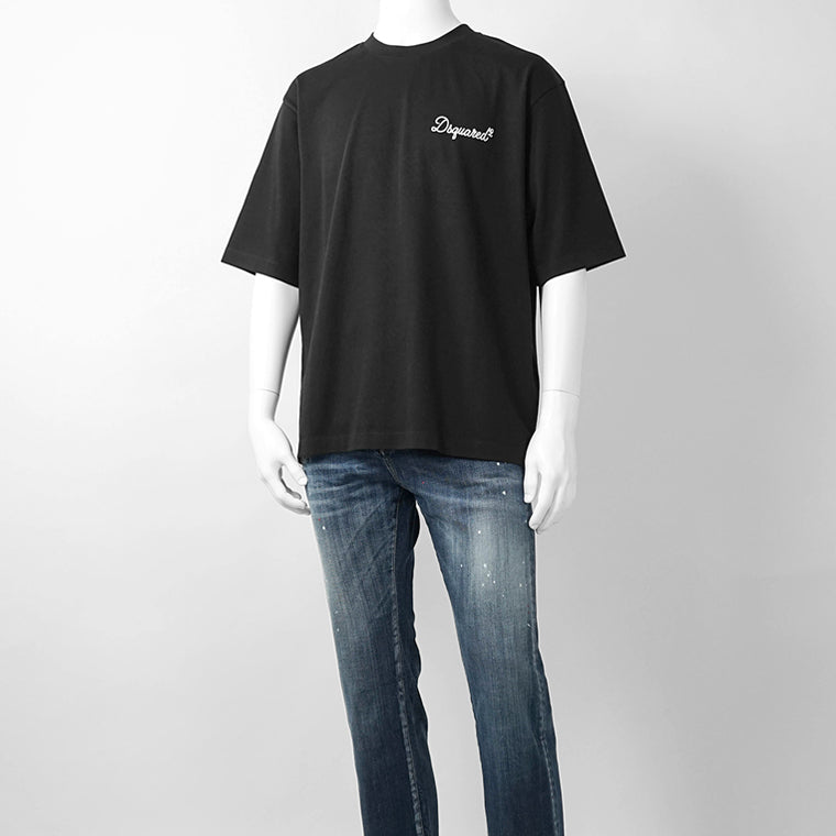 【2026SS SUMMER SALE】DSQUARED2 メンズ Tシャツ LOOSE FIT S74GD1525 D20106 2カラー