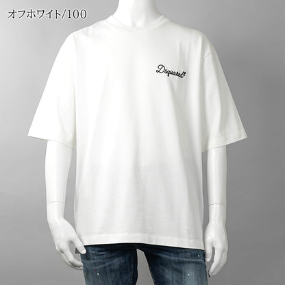 【2026SS SUMMER SALE】DSQUARED2 メンズ Tシャツ LOOSE FIT S74GD1525 D20106 2カラー