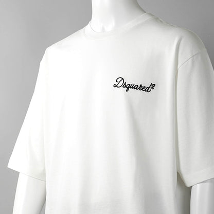 【2026SS SUMMER SALE】DSQUARED2 メンズ Tシャツ LOOSE FIT S74GD1525 D20106 2カラー