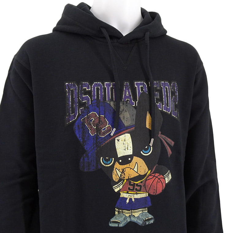 DSQUARED2 メンズ パーカー COOL FIT HOODIE S74GU0756 S25551 2カラー
