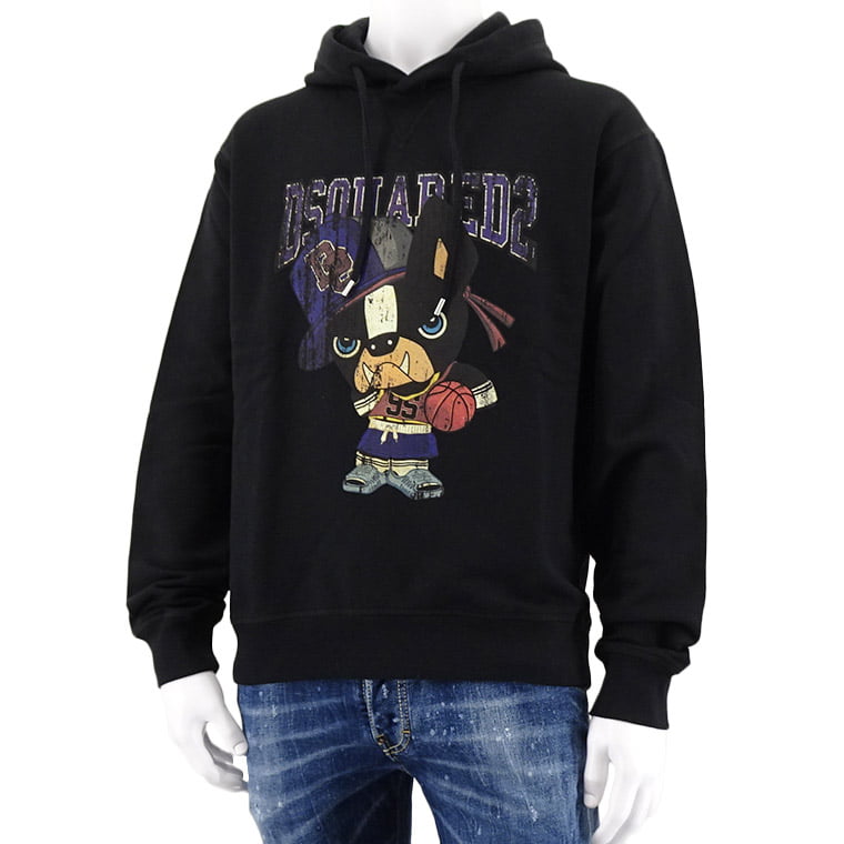 DSQUARED2 メンズ パーカー COOL FIT HOODIE S74GU0756 S25551 2カラー