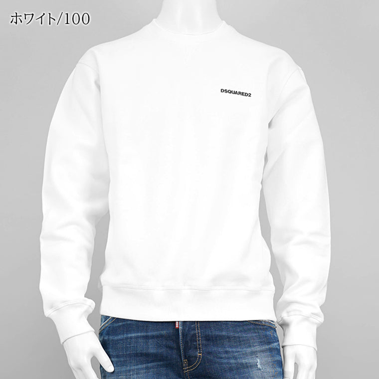 DSQUARED2 メンズ スウェットシャツ COOL FIT CREWNECK S74GU0825 S25516 2カラー