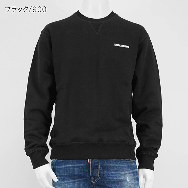 DSQUARED2 メンズ スウェットシャツ COOL FIT CREWNECK S74GU0825 S25516 2カラー