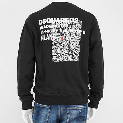 DSQUARED2 メンズ スウェットシャツ COOL FIT CREWNECK S74GU0825 S25516 2カラー