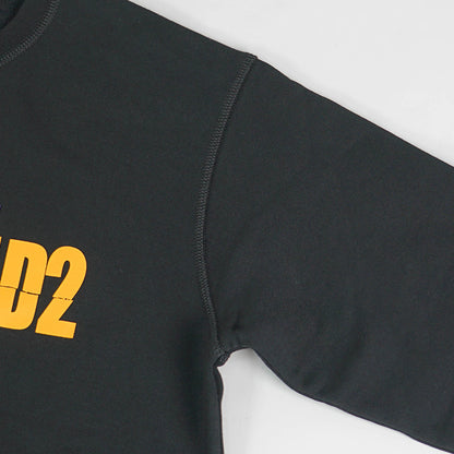 DSQUARED2 メンズ スウェットシャツ COOL FIT CREWNECK S74GU0831 S25516 ブラック 900