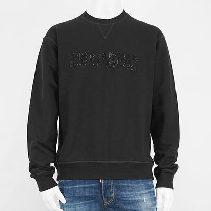 DSQUARED2 メンズ スウェットシャツ COOL FIT CREWNECK S74GU0836 S25516 ブラック 900