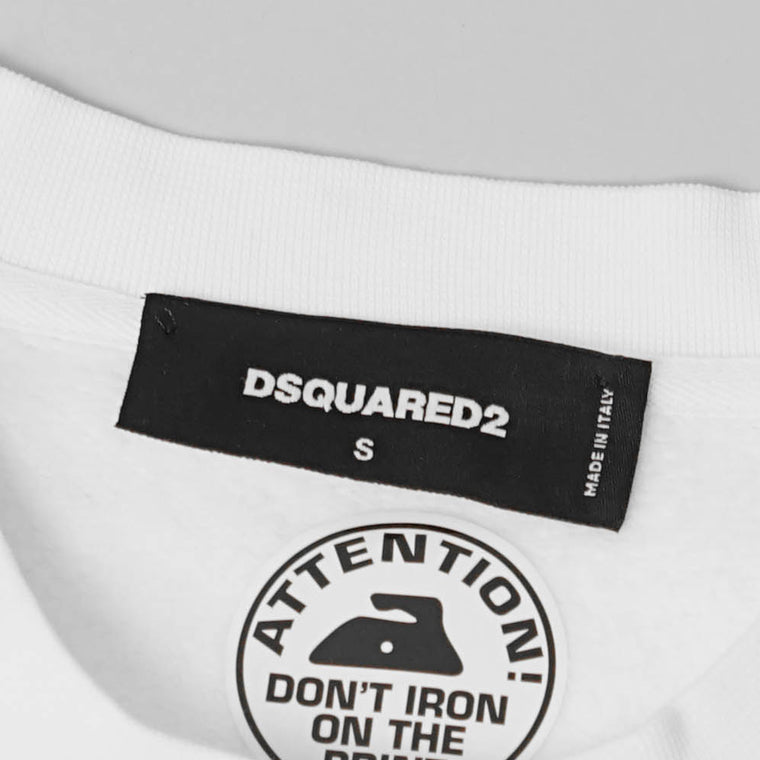 DSQUARED2 メンズ スウェットシャツ JUST RIGHT FIT CREWNECK S74GU0889 D25015 2カラー
