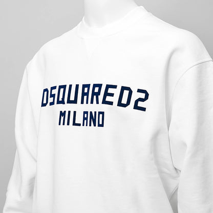 DSQUARED2 メンズ スウェットシャツ JUST RIGHT FIT CREWNECK S74GU0889 D25015 2カラー