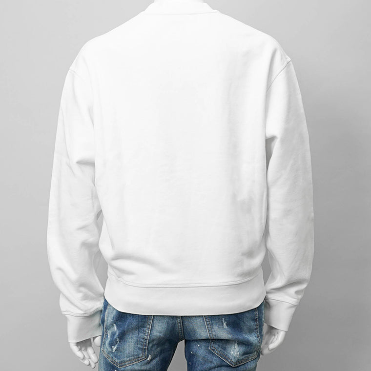 DSQUARED2 メンズ スウェットシャツ JUST RIGHT FIT CREWNECK S74GU0889 D25015 2カラー