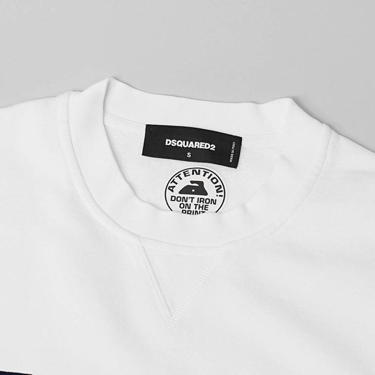 DSQUARED2 メンズ スウェットシャツ JUST RIGHT FIT CREWNECK S74GU0889 D25015 2カラー