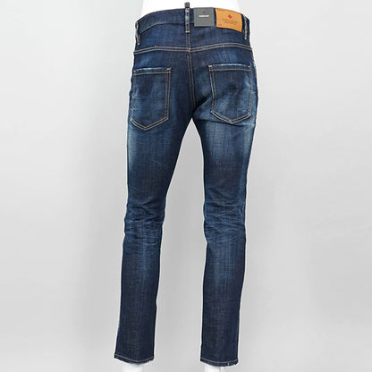 DSQUARED2 メンズ ジーンズ SKATER JEAN S74LB1316 S30342 ウォッシュブルー 470