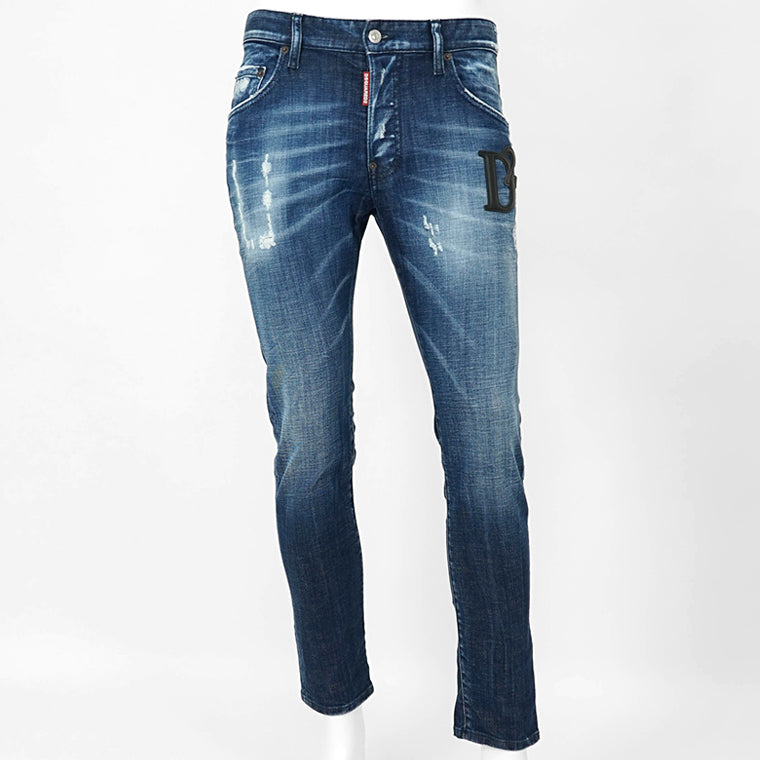DSQUARED2 メンズ ジーンズ SKATER JEAN S74LB1721 D30010 ウォッシュブルー 470
