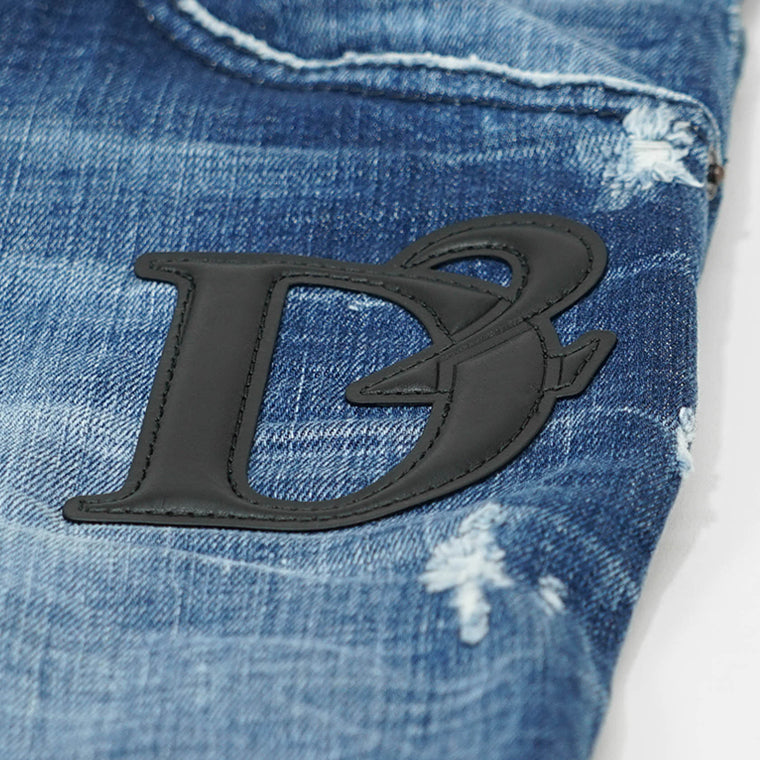 DSQUARED2 メンズ ジーンズ SKATER JEAN S74LB1721 D30010 ウォッシュブルー 470