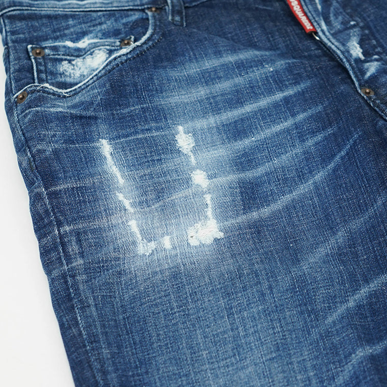 DSQUARED2 メンズ ジーンズ SKATER JEAN S74LB1721 D30010 ウォッシュブルー 470