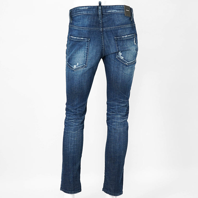 DSQUARED2 メンズ ジーンズ SKATER JEAN S74LB1721 D30010 ウォッシュブルー 470