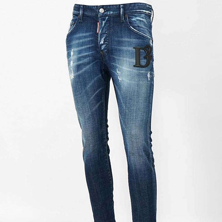 DSQUARED2 メンズ ジーンズ SKATER JEAN S74LB1721 D30010 ウォッシュブルー 470