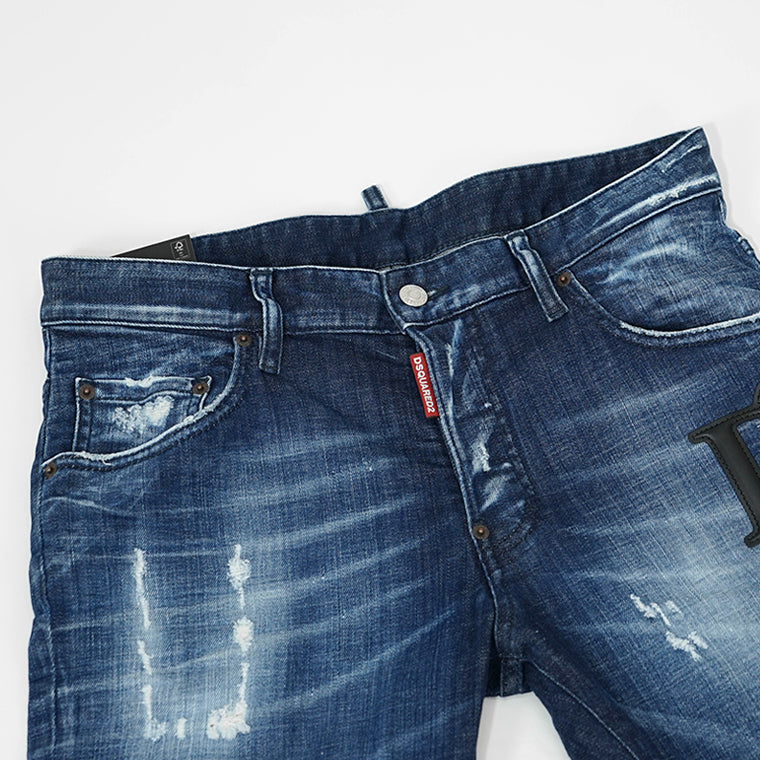 DSQUARED2 メンズ ジーンズ SKATER JEAN S74LB1721 D30010 ウォッシュブルー 470