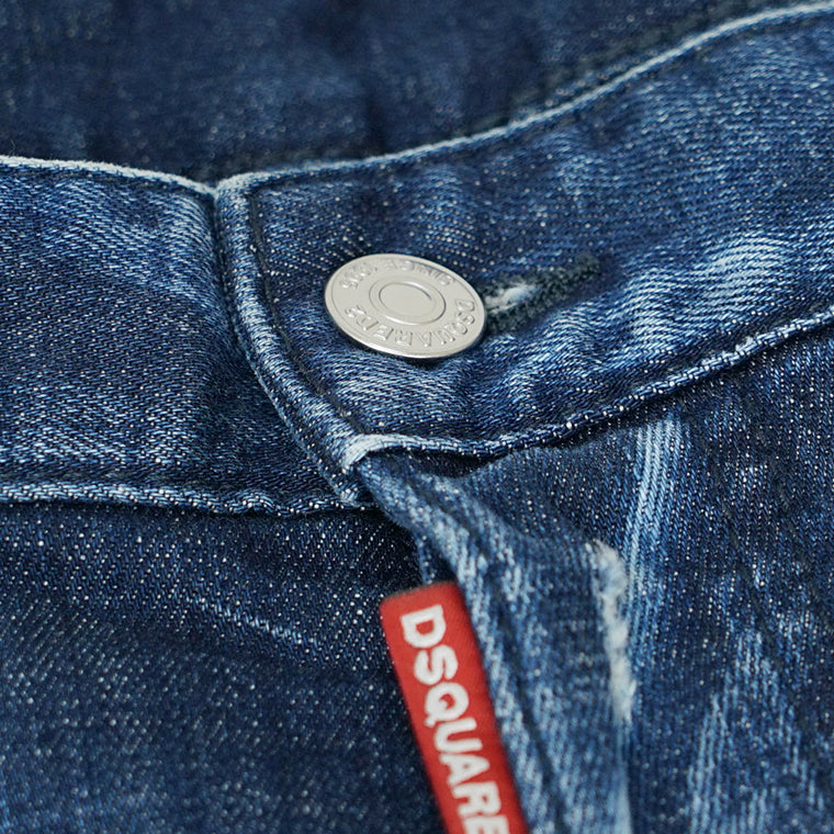 DSQUARED2 メンズ ジーンズ SKATER JEAN S74LB1721 D30010 ウォッシュブルー 470