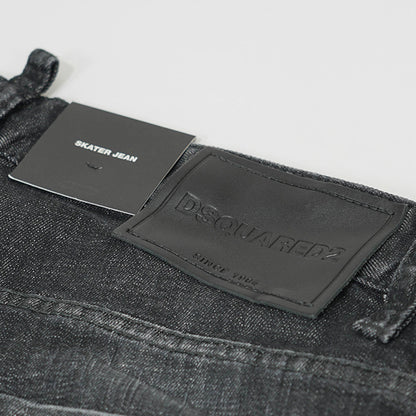 DSQUARED2 メンズ ジーンズ SKATER JEAN S74LB1726 D30357 ウォッシュブラック 900