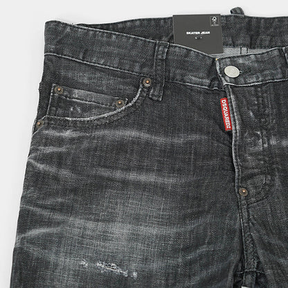 DSQUARED2 メンズ ジーンズ SKATER JEAN S74LB1726 D30357 ウォッシュブラック 900