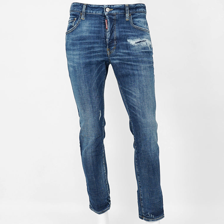 DSQUARED2 メンズ ジーンズ SKATER JEAN S74LB1729 S30872 ウォッシュブルー 470
