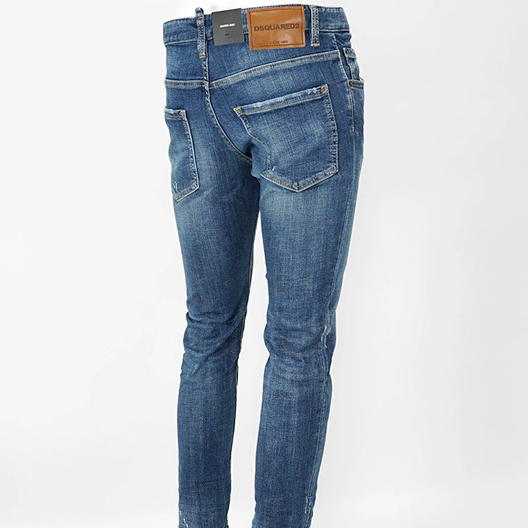 DSQUARED2 メンズ ジーンズ SKATER JEAN S74LB1729 S30872 ウォッシュブルー 470