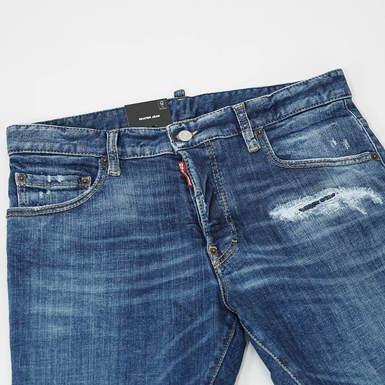 DSQUARED2 メンズ ジーンズ SKATER JEAN S74LB1729 S30872 ウォッシュブルー 470
