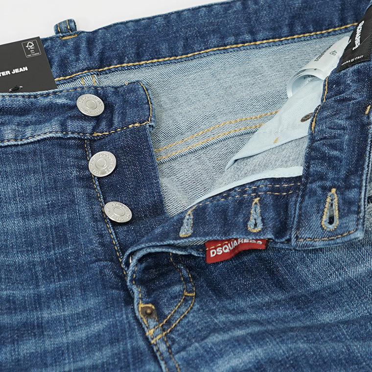DSQUARED2 メンズ ジーンズ SKATER JEAN S74LB1729 S30872 ウォッシュブルー 470