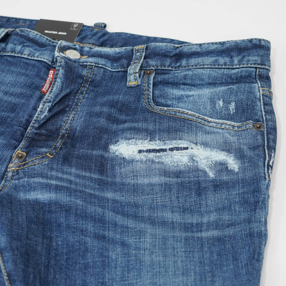 DSQUARED2 メンズ ジーンズ SKATER JEAN S74LB1729 S30872 ウォッシュブルー 470