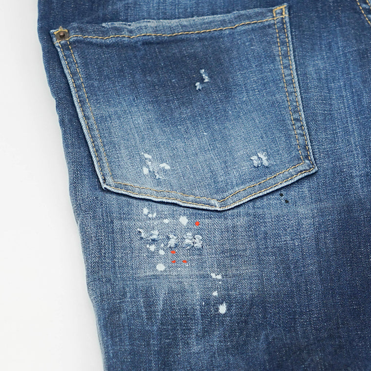 DSQUARED2 メンズ ジーンズ COOL GUY JEAN S74LB1732 S30664 ウォッシュブルー 470