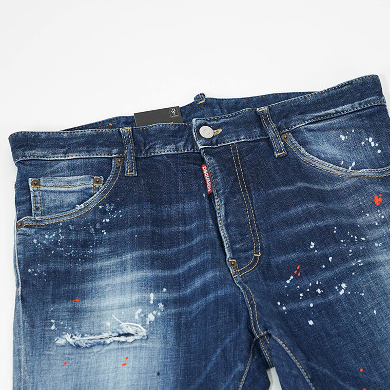 DSQUARED2 メンズ ジーンズ COOL GUY JEAN S74LB1732 S30664 ウォッシュブルー 470