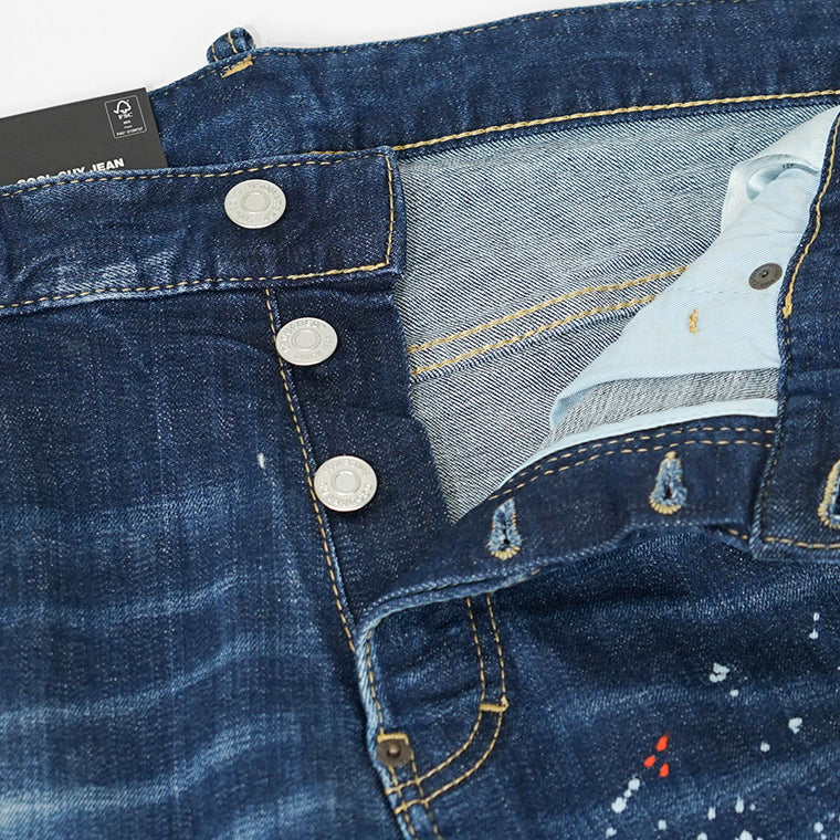 DSQUARED2 メンズ ジーンズ COOL GUY JEAN S74LB1732 S30664 ウォッシュブルー 470