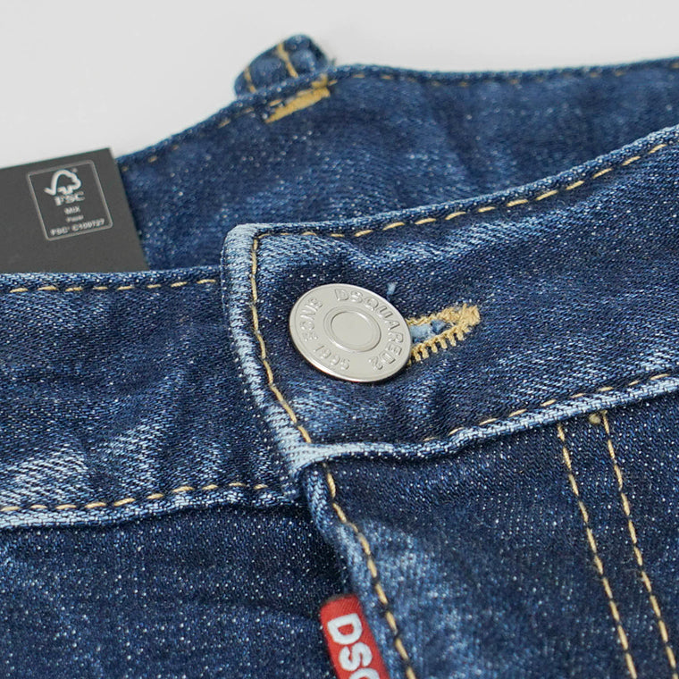DSQUARED2 メンズ ジーンズ COOL GUY JEAN S74LB1732 S30664 ウォッシュブルー 470