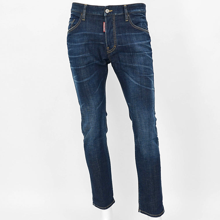 DSQUARED2 メンズ ジーンズ SKATER JEAN S74LB1737 D30010 ウォッシュブルー 470