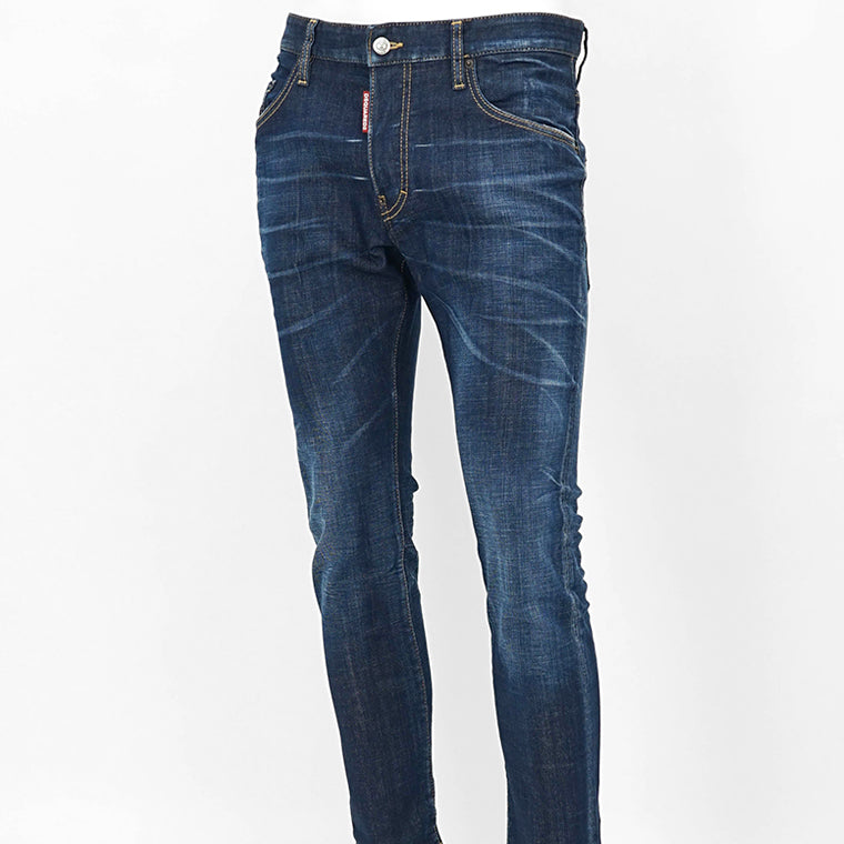 DSQUARED2 メンズ ジーンズ SKATER JEAN S74LB1737 D30010 ウォッシュブルー 470