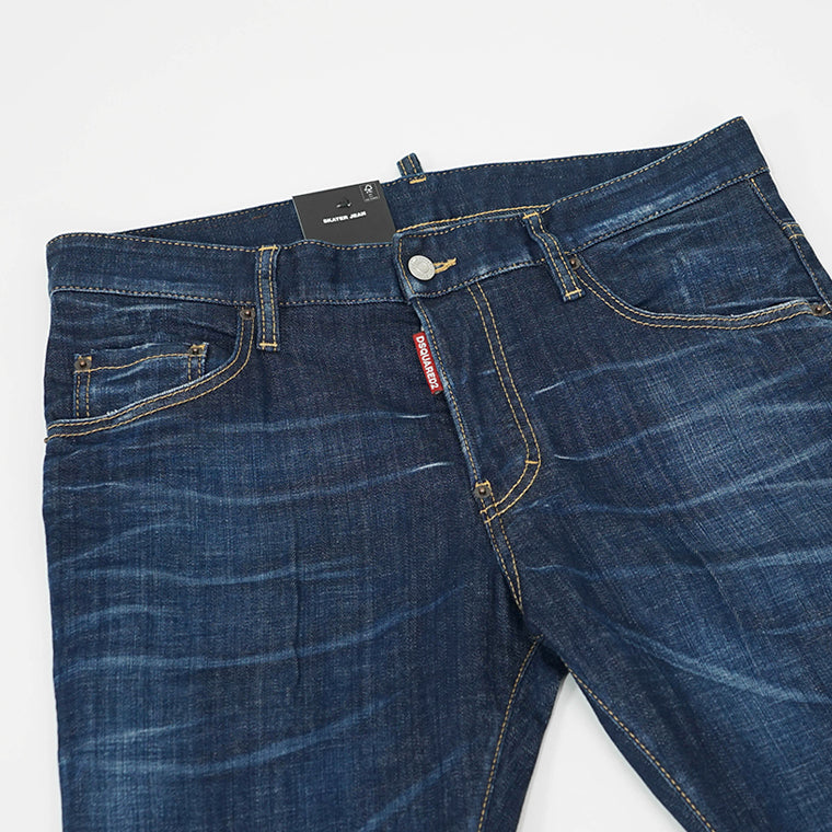 DSQUARED2 メンズ ジーンズ SKATER JEAN S74LB1737 D30010 ウォッシュブルー 470