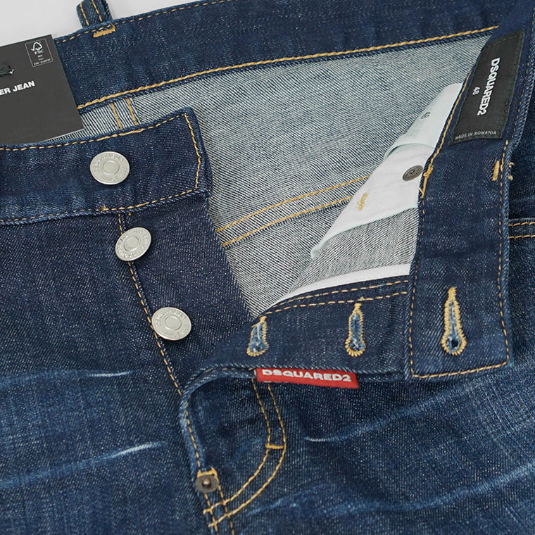 DSQUARED2 メンズ ジーンズ SKATER JEAN S74LB1737 D30010 ウォッシュブルー 470