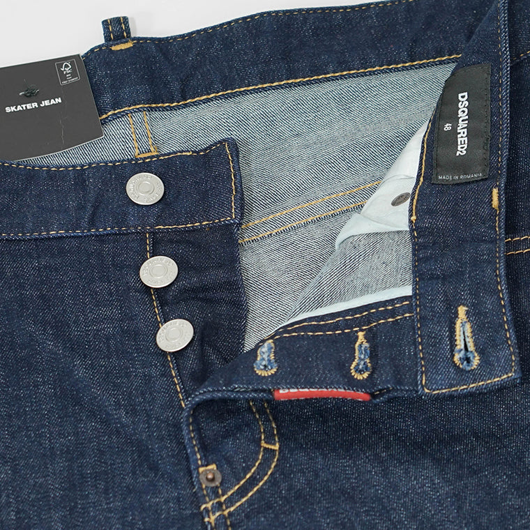 DSQUARED2 メンズ ジーンズ SKATER JEAN S74LB1740 S30664 ウォッシュブルー 470