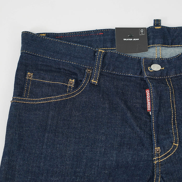 DSQUARED2 メンズ ジーンズ SKATER JEAN S74LB1740 S30664 ウォッシュブルー 470