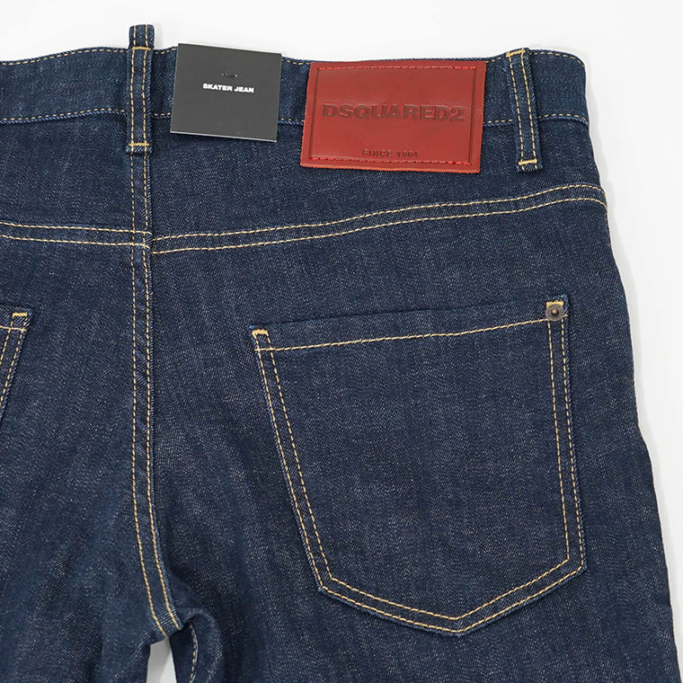 DSQUARED2 メンズ ジーンズ SKATER JEAN S74LB1740 S30664 ウォッシュブルー 470